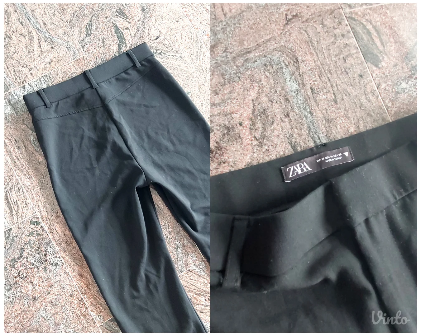 ZARA pantalone/helanke visok struk