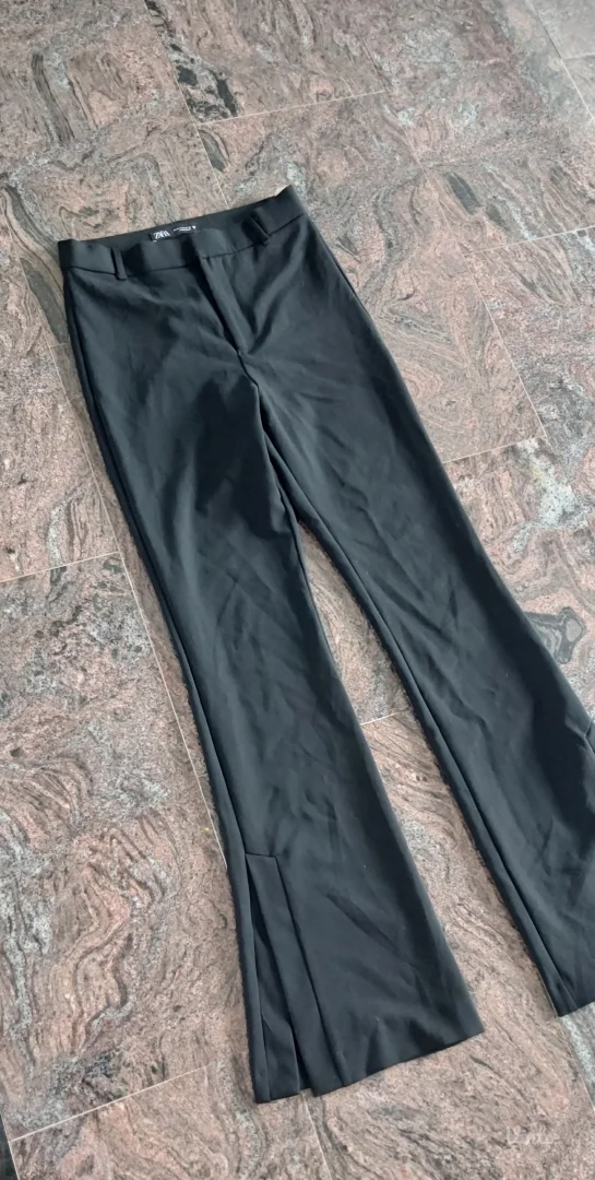 ZARA pantalone/helanke visok struk