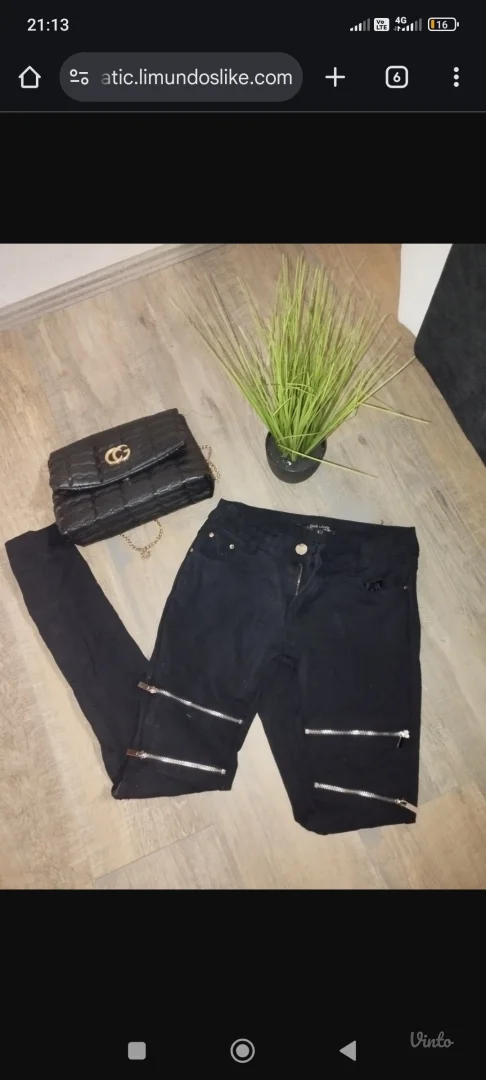 Pantalone sa zipovima