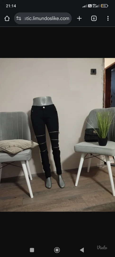 Pantalone sa zipovima