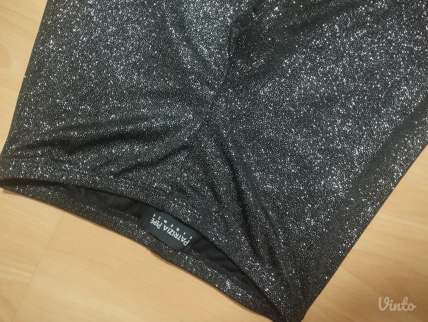 Crne helanke sa sljokicama