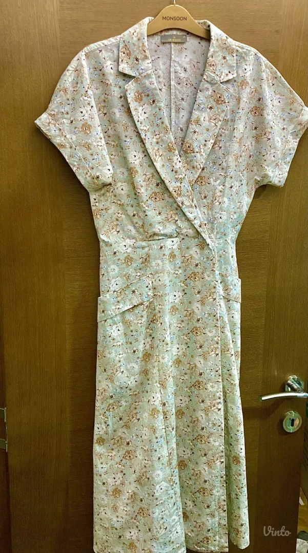 2.500 din % OF WHITE Nova haljina pamuk Old Money style