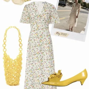 2.500 din % OF WHITE Nova haljina pamuk Old Money style