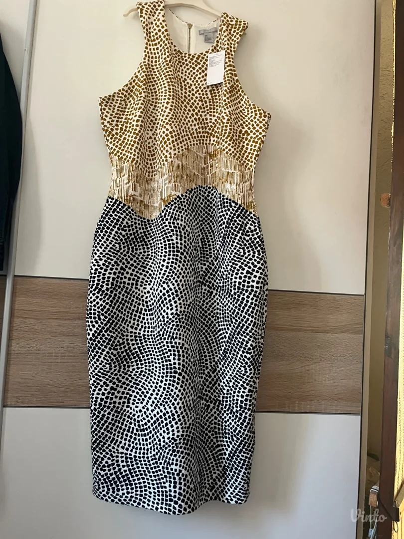 H&M nova haljina midi dužine