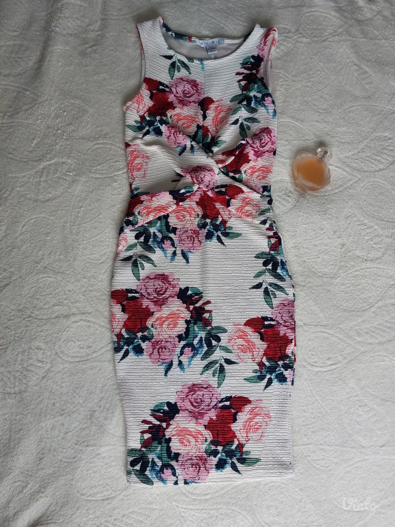 Uska cvetna haljina XS/S