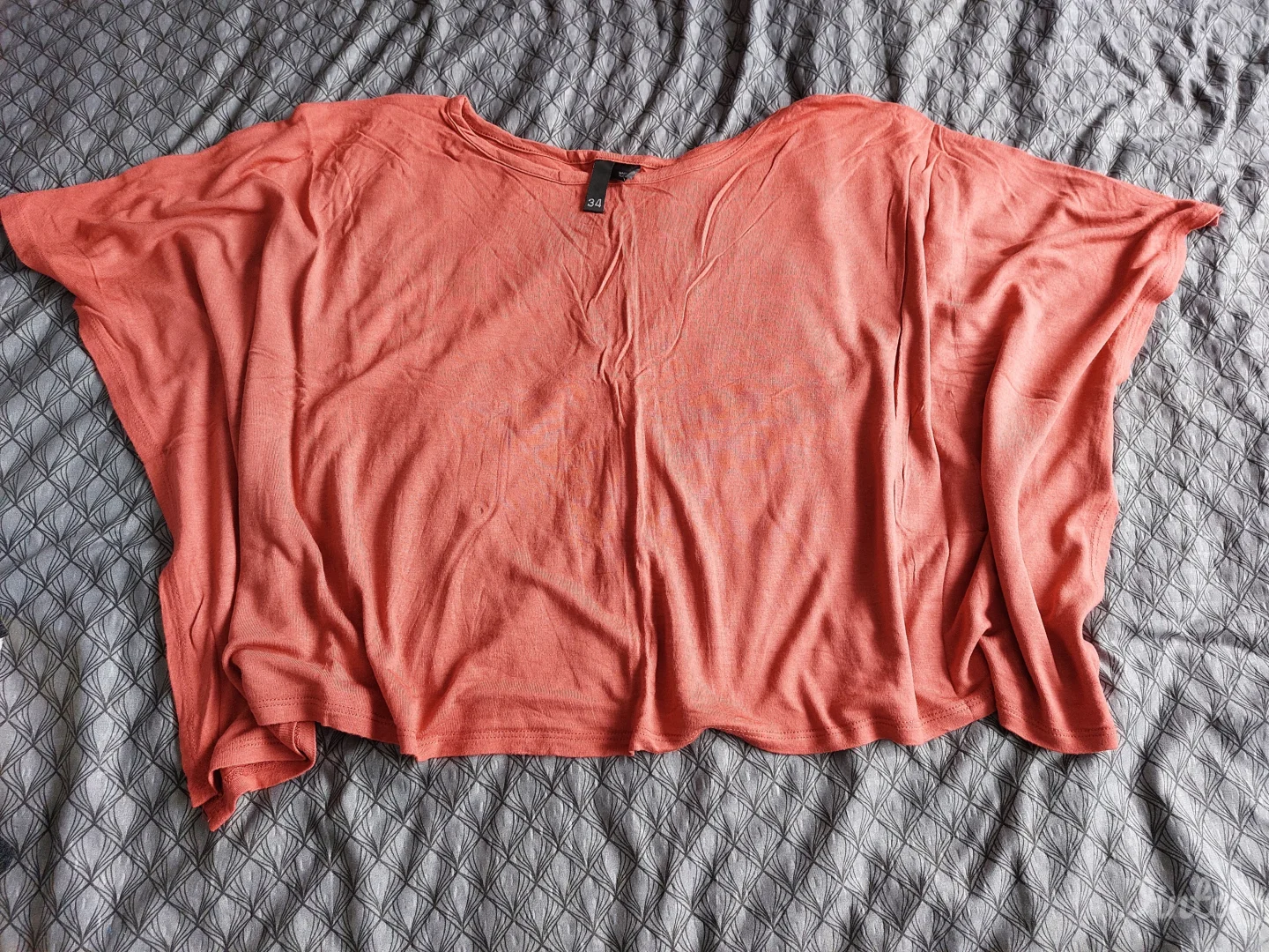 H&M Koralno narandzasta majica XS/S