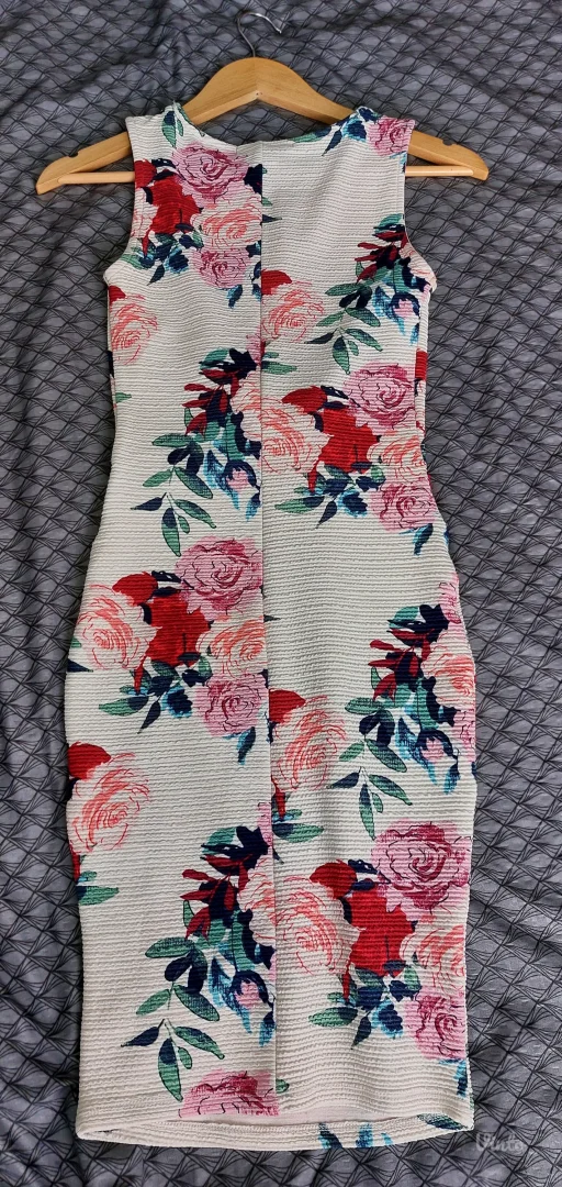 Uska cvetna haljina XS/S