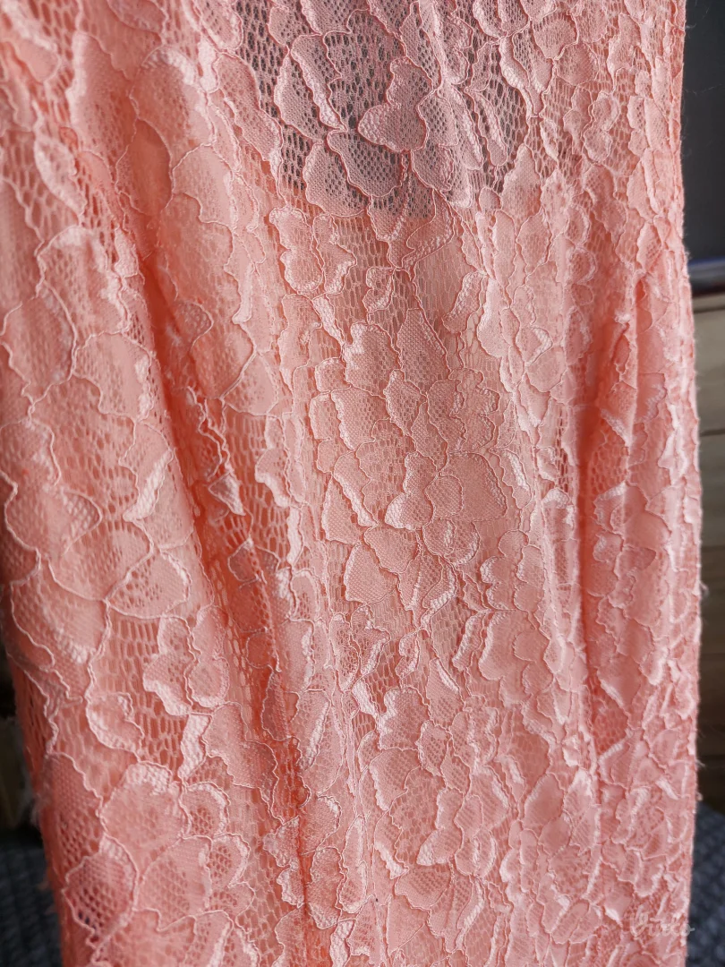 Duga cipkana svecana haljina XS/S