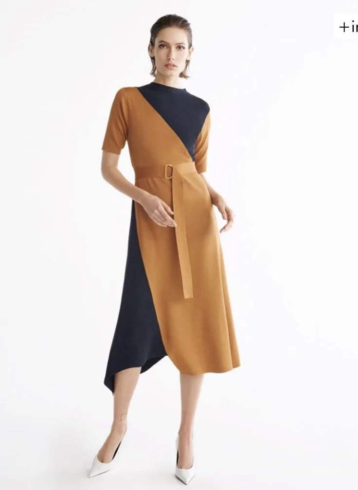 UTERQUE asimetricna haljina-Original