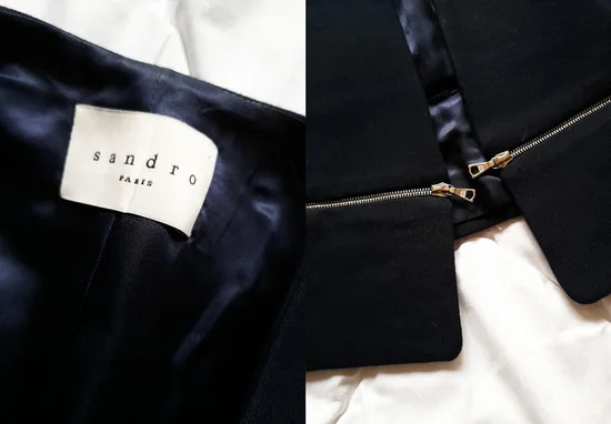 SANDRO PARIS teget sako-Original