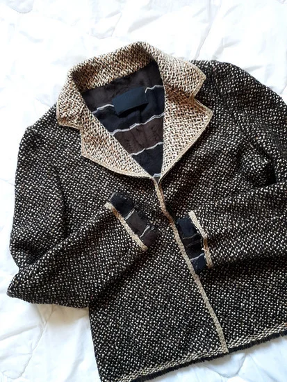 PRADA sako-(devicanska vuna/svila)-Original