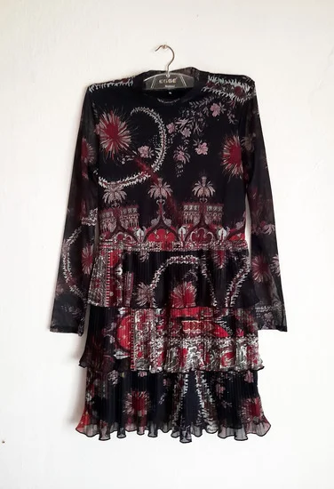 Desigual til/plise/karneri haljina