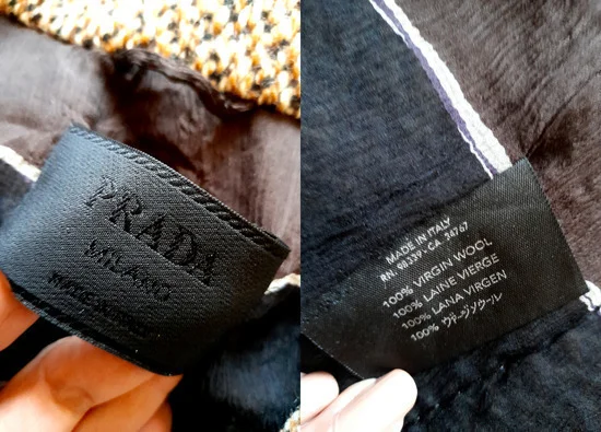 PRADA sako-(devicanska vuna/svila)-Original