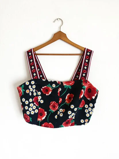 Eva Mendes cvetni top-NOVO