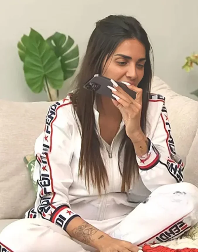 FENDI sampanj duks (100% pamuk)-Original