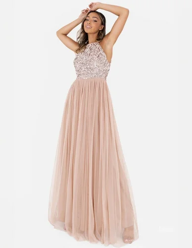 MayaDeluxe svecana haljina-(til/krljust/saten)