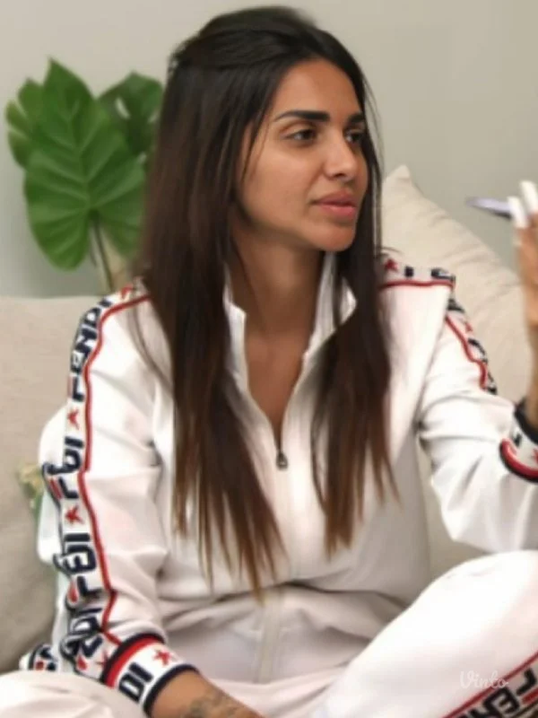 FENDI sampanj duks (100% pamuk)-Original