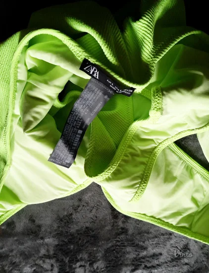 Zara neon rebrasti kupaci sa naramenicama-NOVO