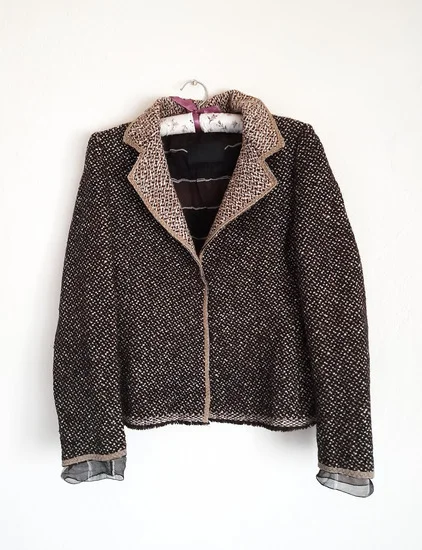 PRADA sako-(devicanska vuna/svila)-Original