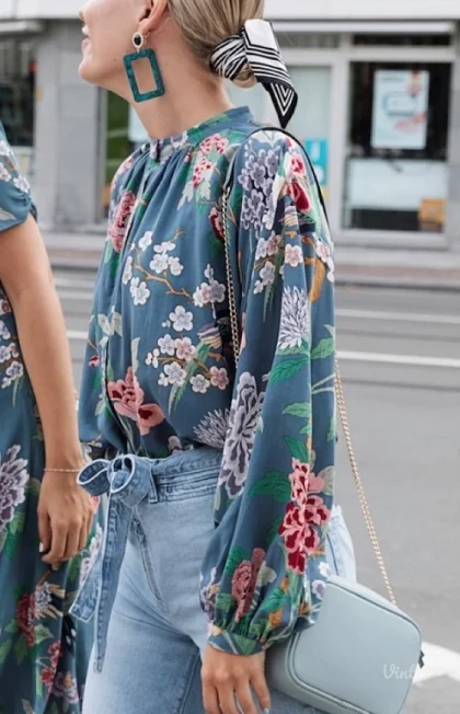 H&M X GP&J BAKER kosulja sirokih rukava-NOVO