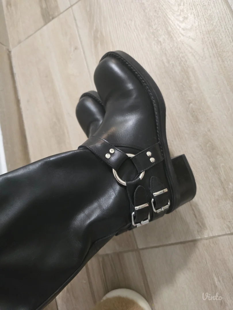 Kožne kaubojske čizme 38