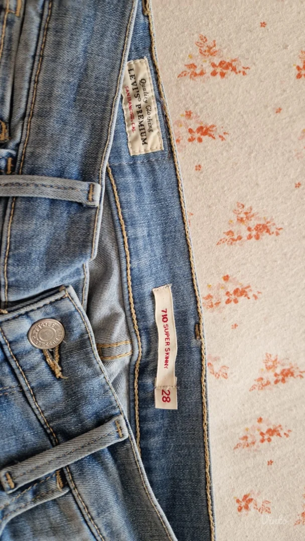 Levis Premium uske fermerke 710 super skinny
