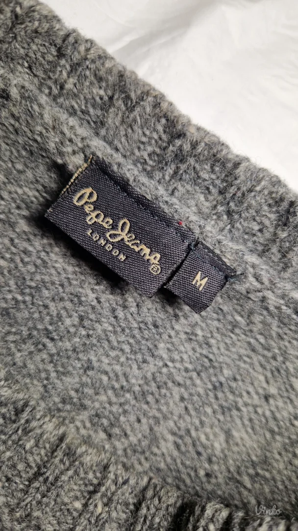 Pepe jeans džemper od 100% vune