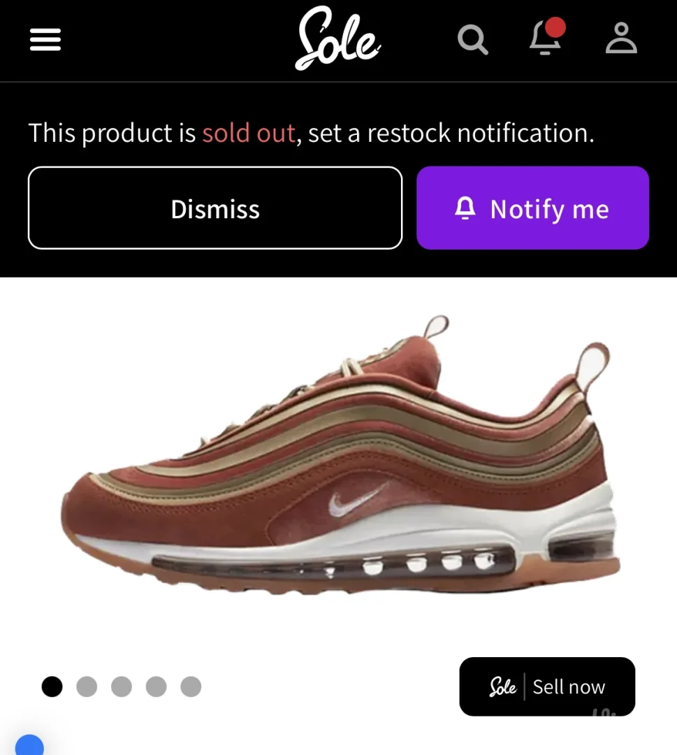 Nike Air Max 97 vintage