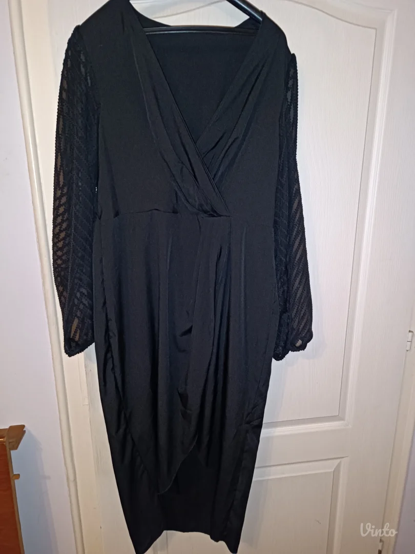 Crna haljina XXL