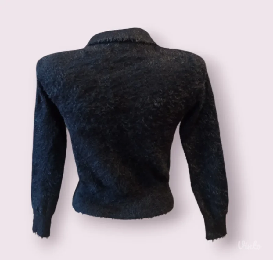 Zara krzneni džemper