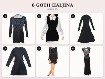 6 goth haljina – S/M