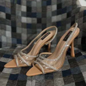 Sandale na štiklu , model Zara