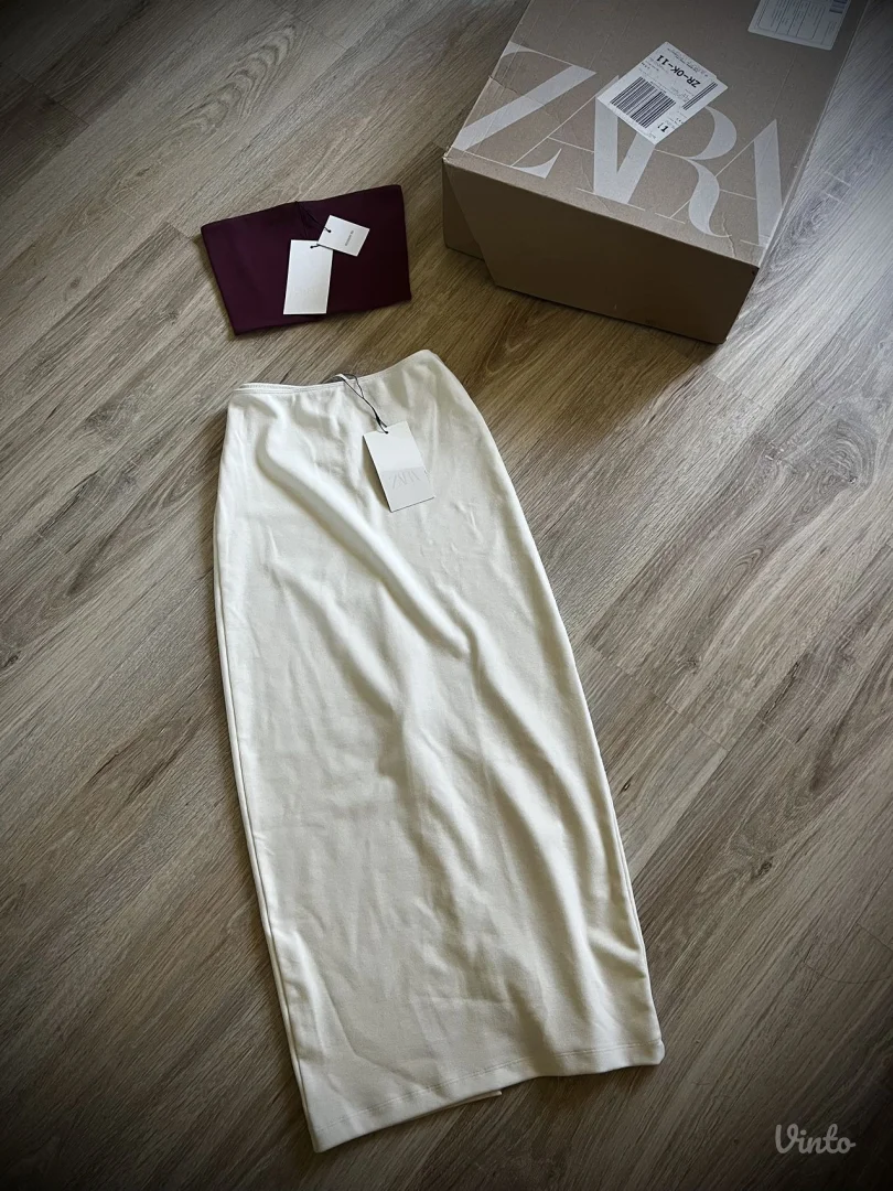 Zara komplet/sirena suknja I top/NOVO