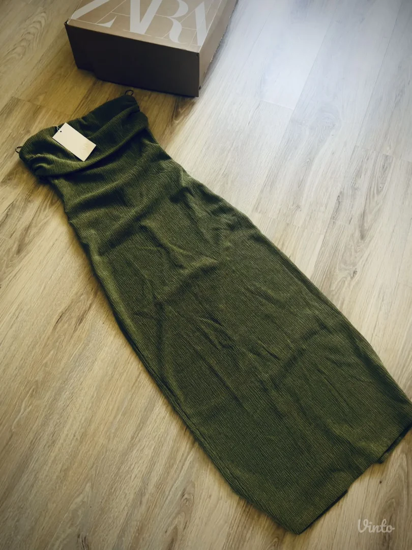 Zara duga haljina bez bretela/NOVO