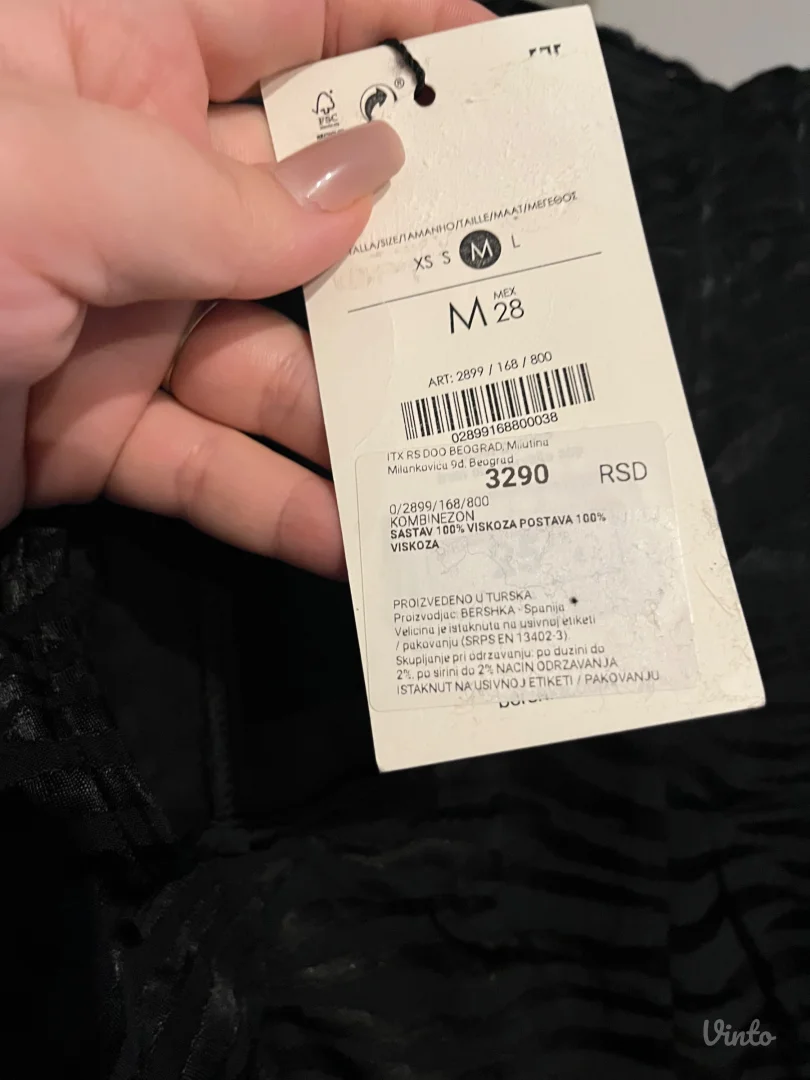 Bershka kratki kombinezon