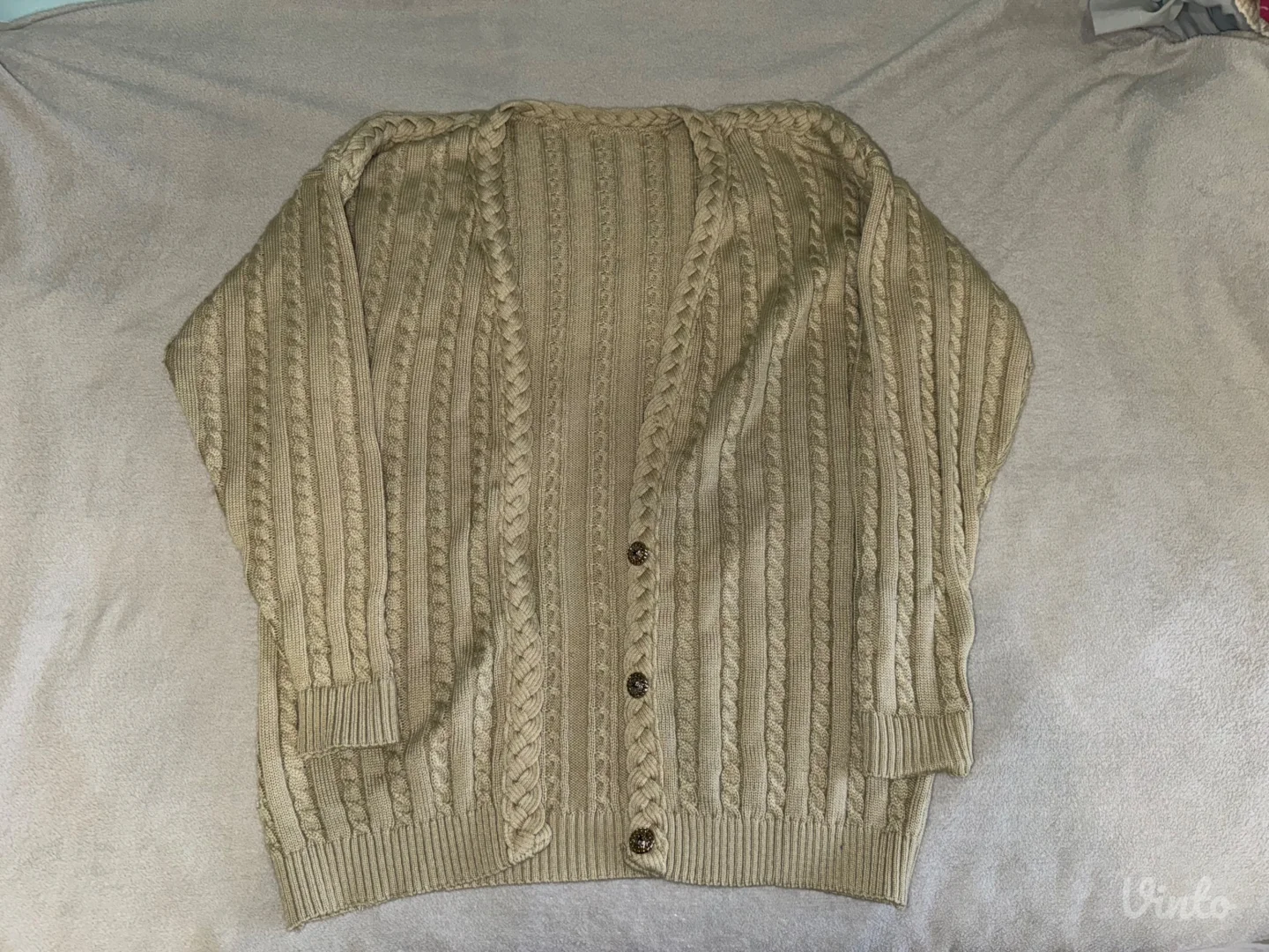 VINTAGE džemper Grandpa Sweater - Oversized L