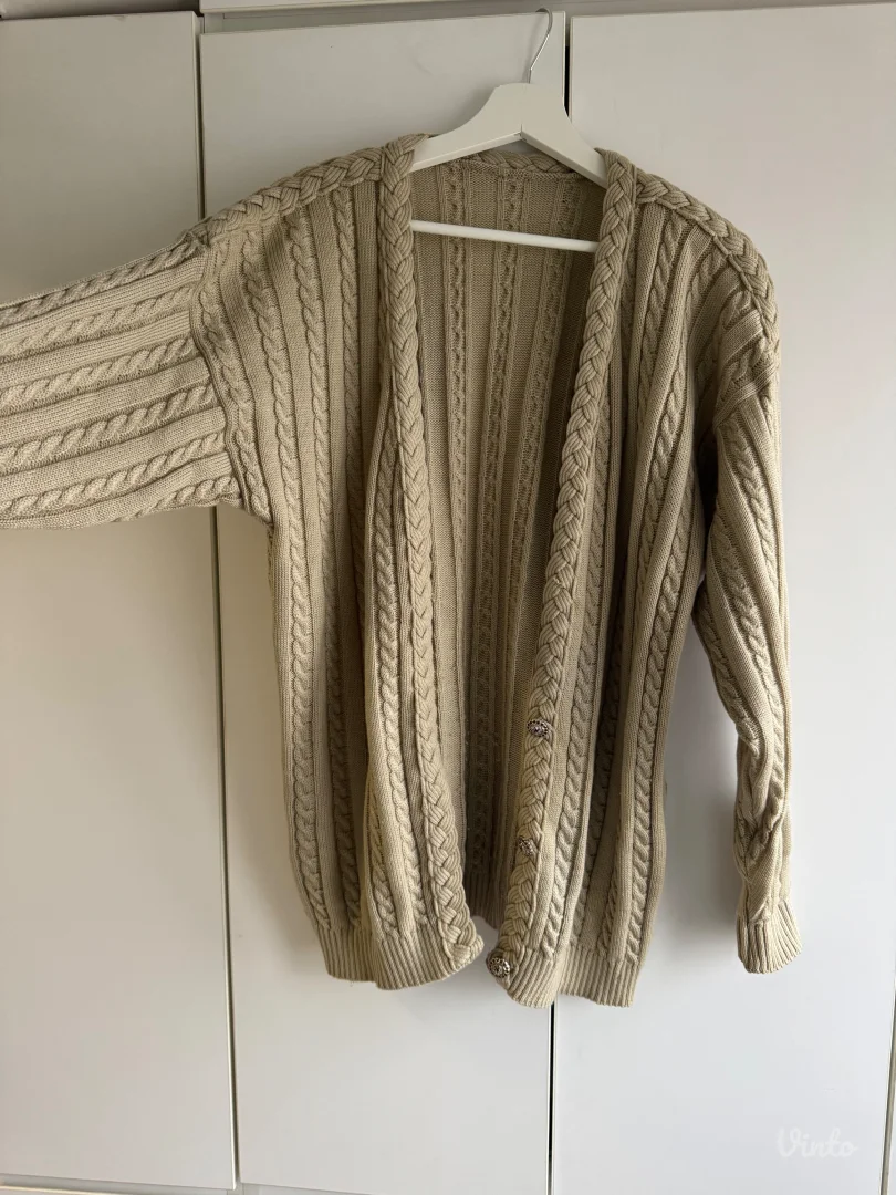 VINTAGE džemper Grandpa Sweater - Oversized L