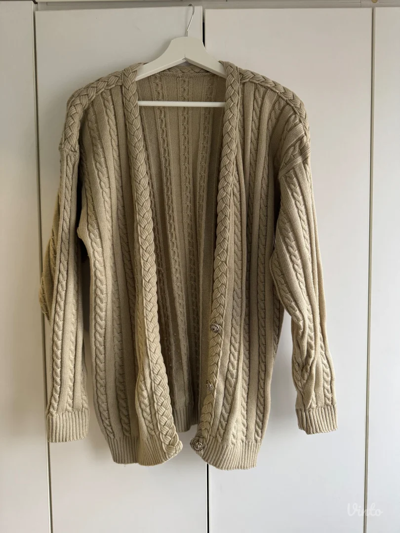 VINTAGE džemper Grandpa Sweater - Oversized L