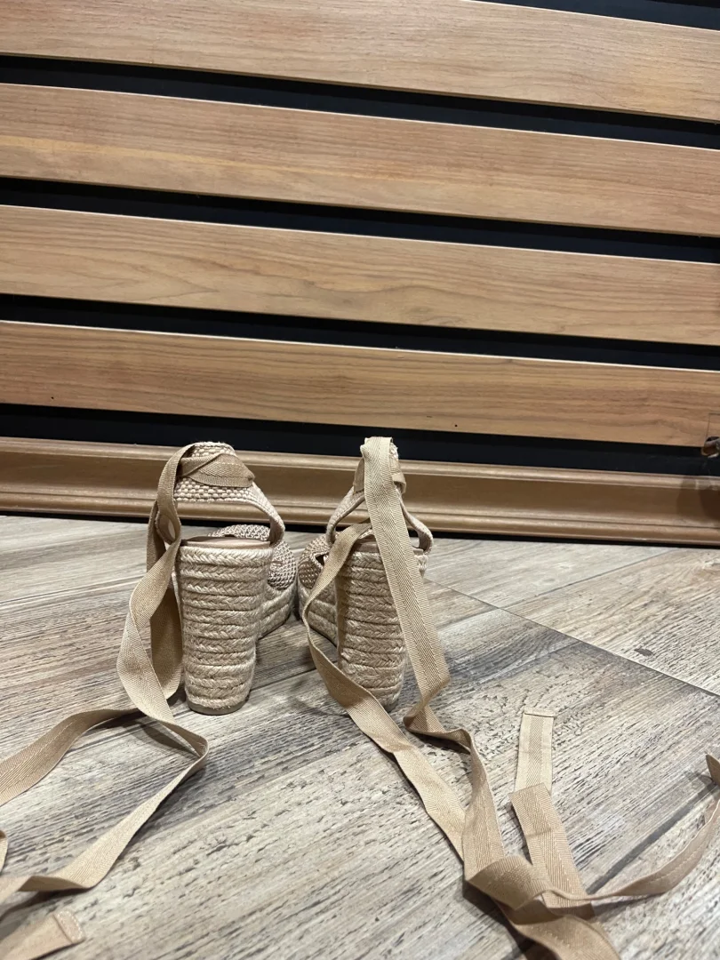 Zara Bež Espadrile na Stiklu