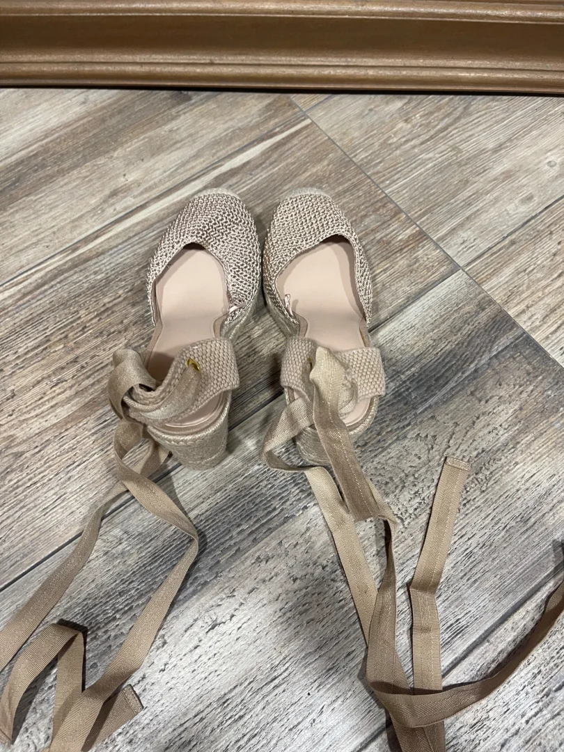 Zara Bež Espadrile na Stiklu