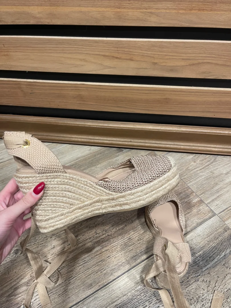 Zara Bež Espadrile na Stiklu