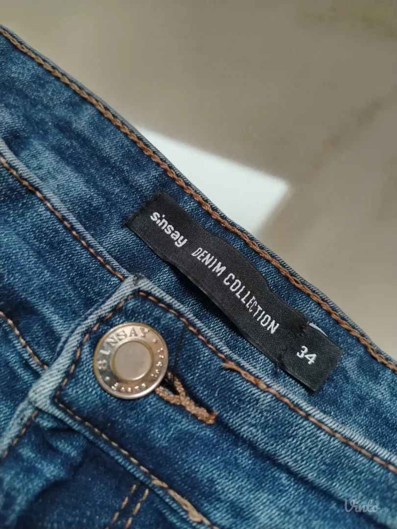 Sinsay teksas šorts (Vel. 34)