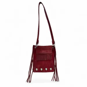 Zanimljiva vintage kozna tasna sa resama