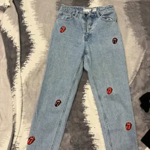 Rolling stones farmerke-bershka