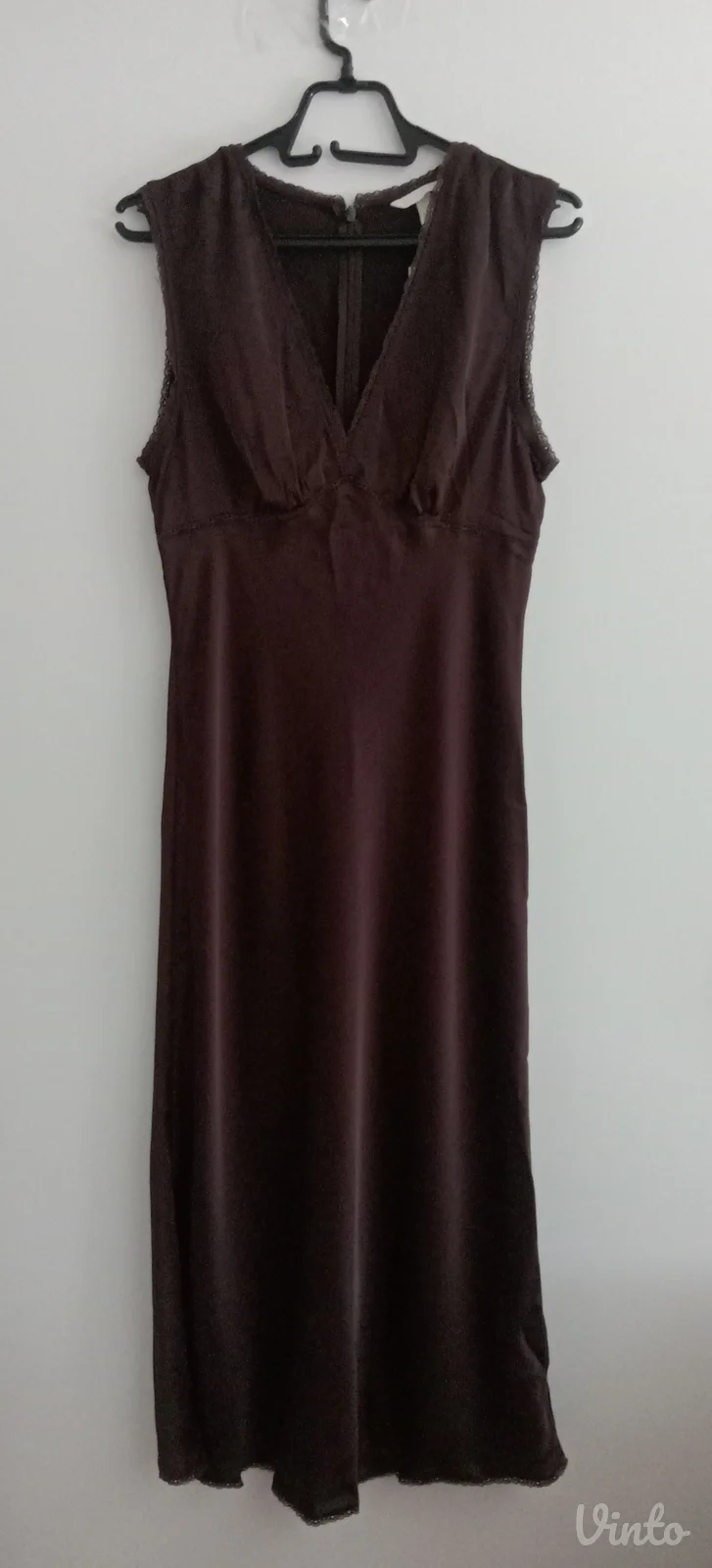Satenska romantična haljina.H&M.Novo!