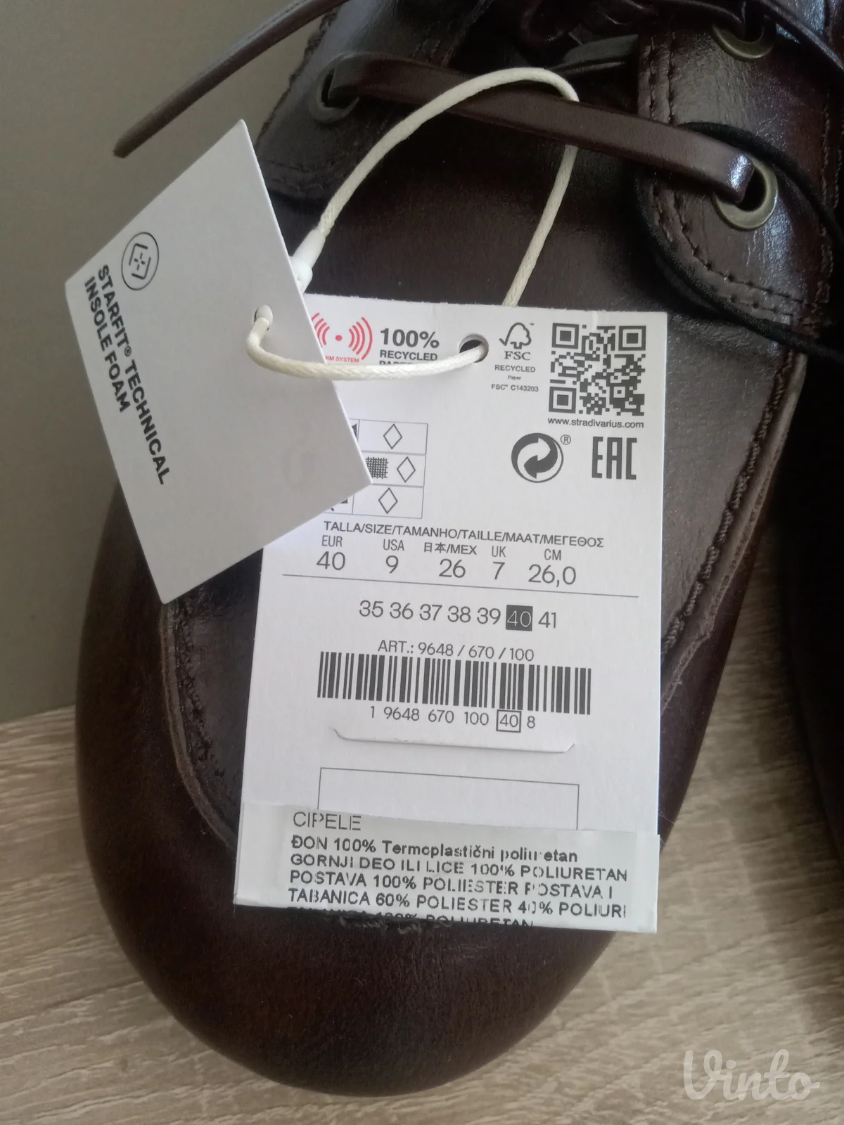 Mokasine.Stradivarius.Novo!