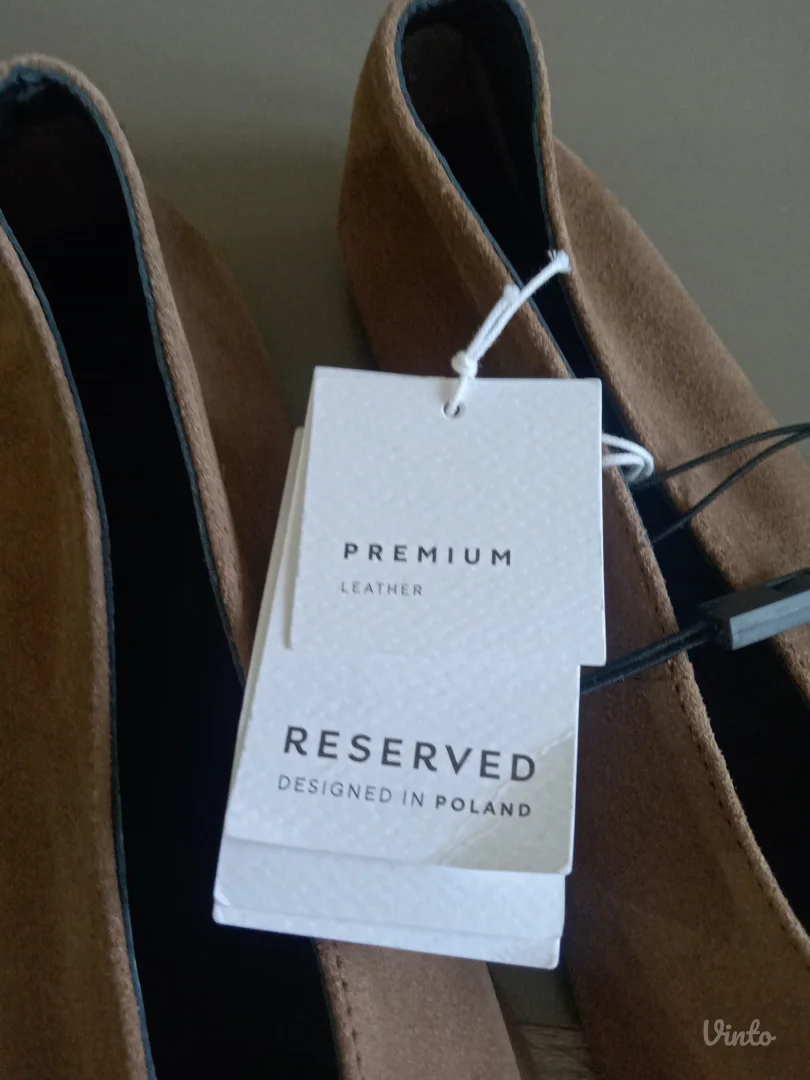 Kožne baletanke.Reserved.Novo!