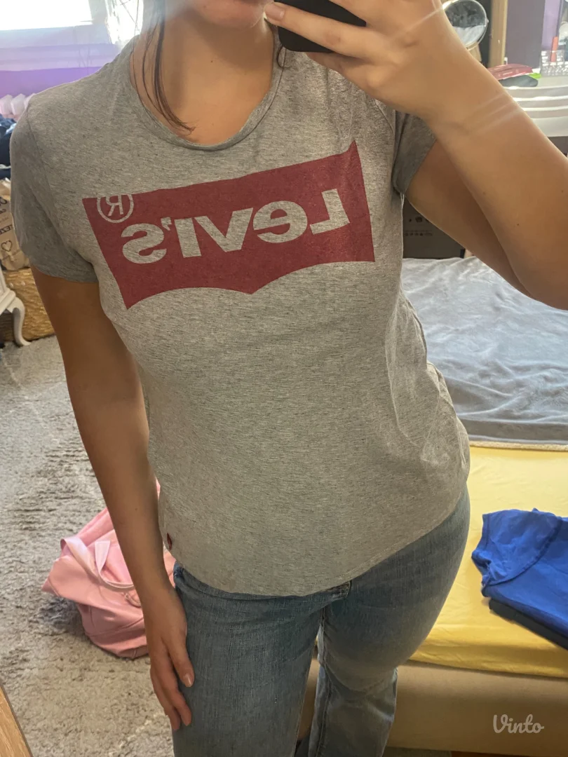 Levis siva ženska majica