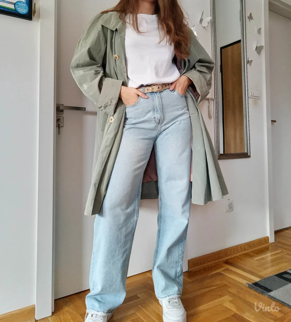 Mantil zelene boje Novelti