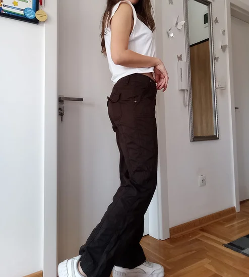 Street One braon pantalone
